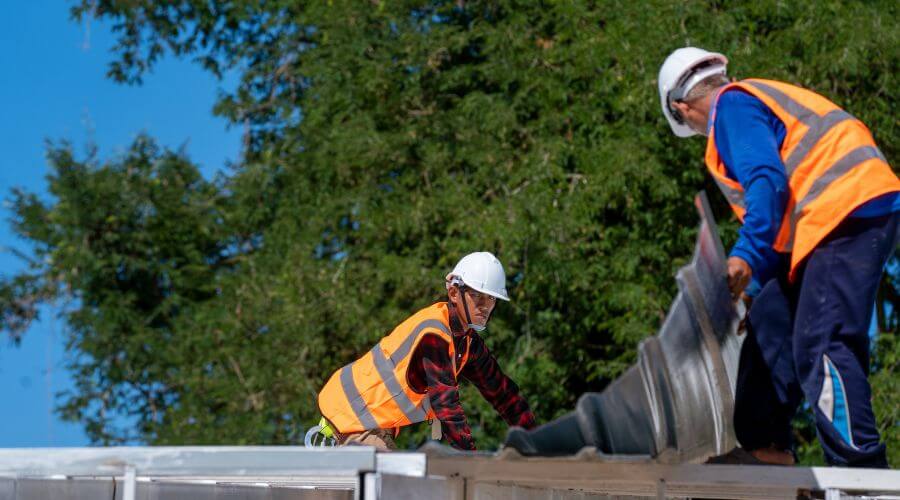 Professional metal roof installation in Avery, TX